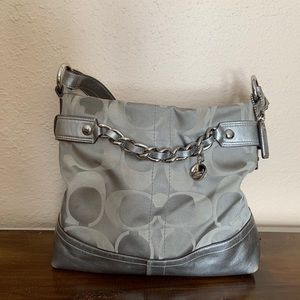 Coach Silver Purse